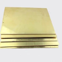 1pcs 1 5150150mm brass sheet thickness brass plate customized size cnc frame model mould diy contruction brass pad