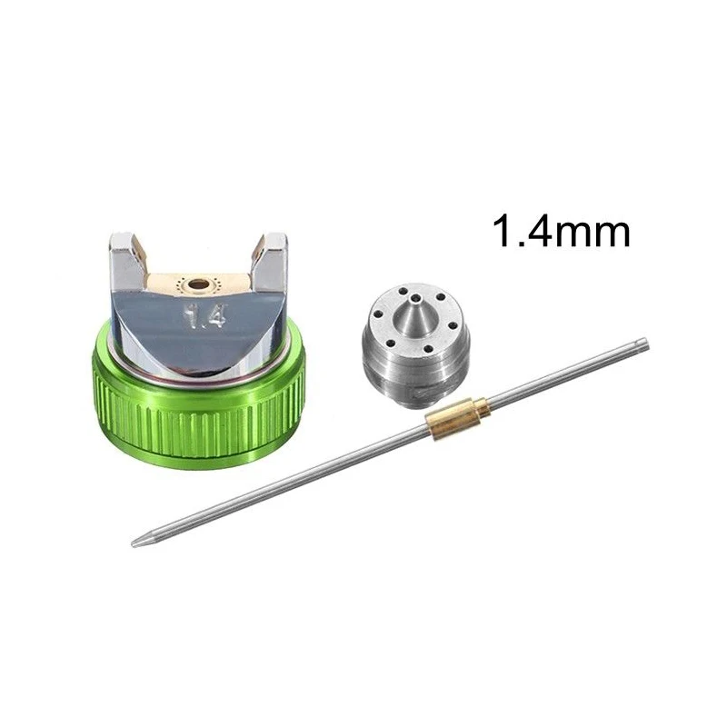 1.4mm Nozzle Kit G2008 Профессиональный HVLP 600ML 1,4/1,7/2,0 мм сопло гравитационный Пневматический воздушный Краски стерилизации пистолет-распылитель для авто ремонт инструмента Краски ing комплект - Цвет: 1.4mm Nozzle Kit