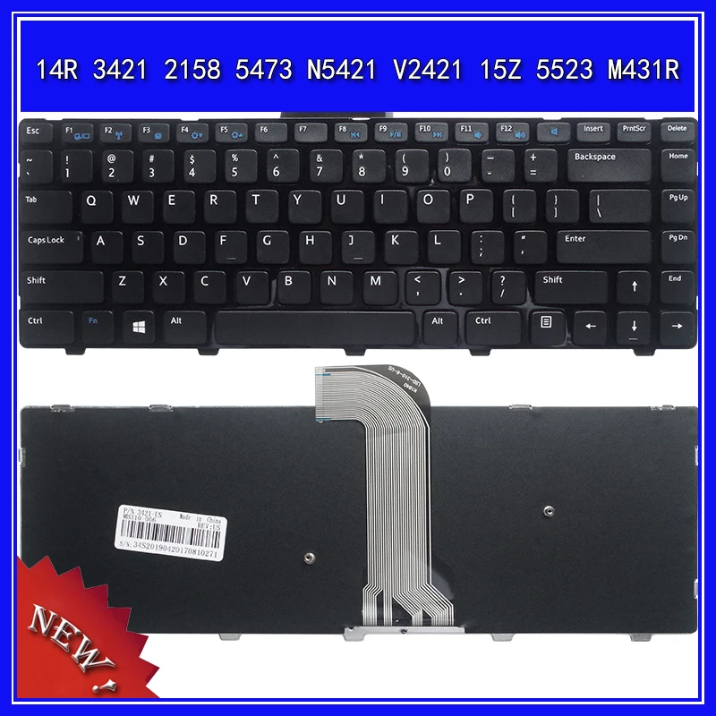 Клавиатура для ноутбука DELL 14R 3421 2158 5473 N5421 V2421 15Z 5523 M431R | Компьютеры и офис