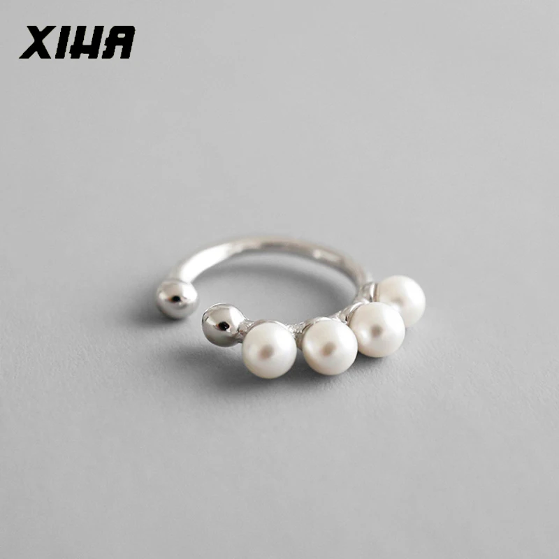 Серьги клипсы XIHA без пирсинга для женщин жемчужные серьги хряща уха простые