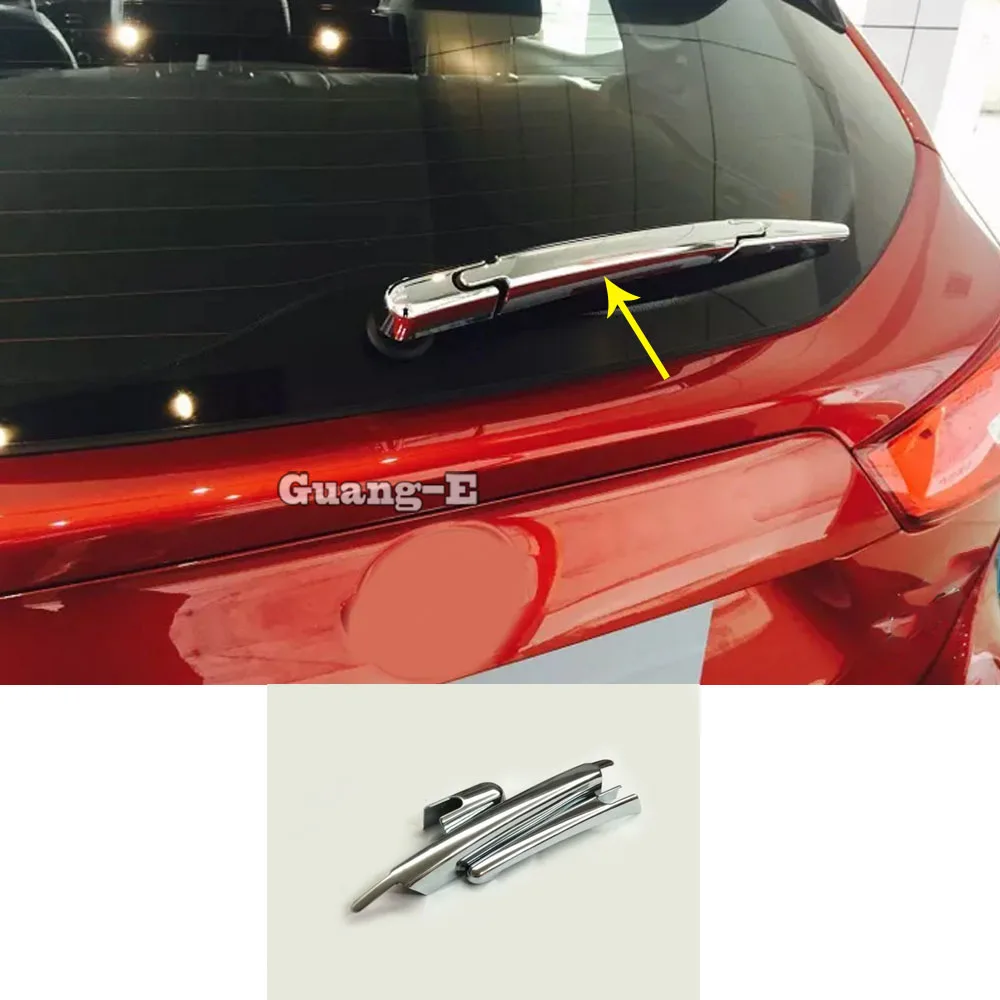 

Для Nissan Qashqai 2019 2020 автомобильный ABS хромированный корпус заднее стекло стеклоочиститель Насадка для мытья рамы отделка хвоста отделка окна
