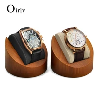 oirlv wooden watch display stand with pillow watch box jewelry display stand jewelry organizer photography props