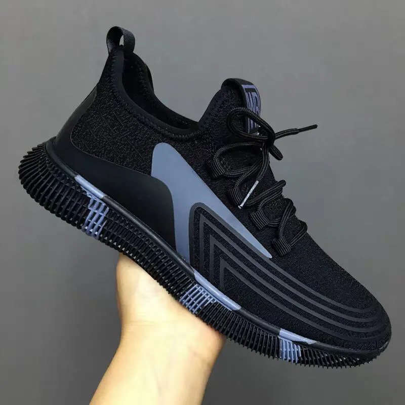 

New hot-selling men's casual comfortable breathable running shoes outdoor sports shoes lightweight fashion all-match flat shoes