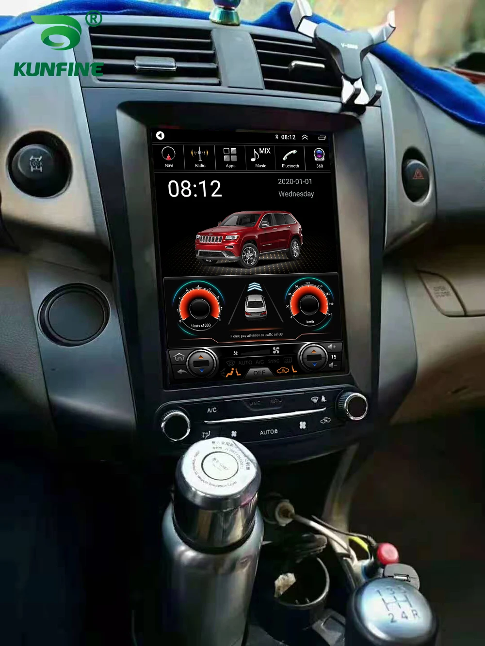 Tesla экран Octa Core 4 Гб RAM 64GM ROM Android 10 0 автомобильный DVD GPS плеер Deckless автомобильное