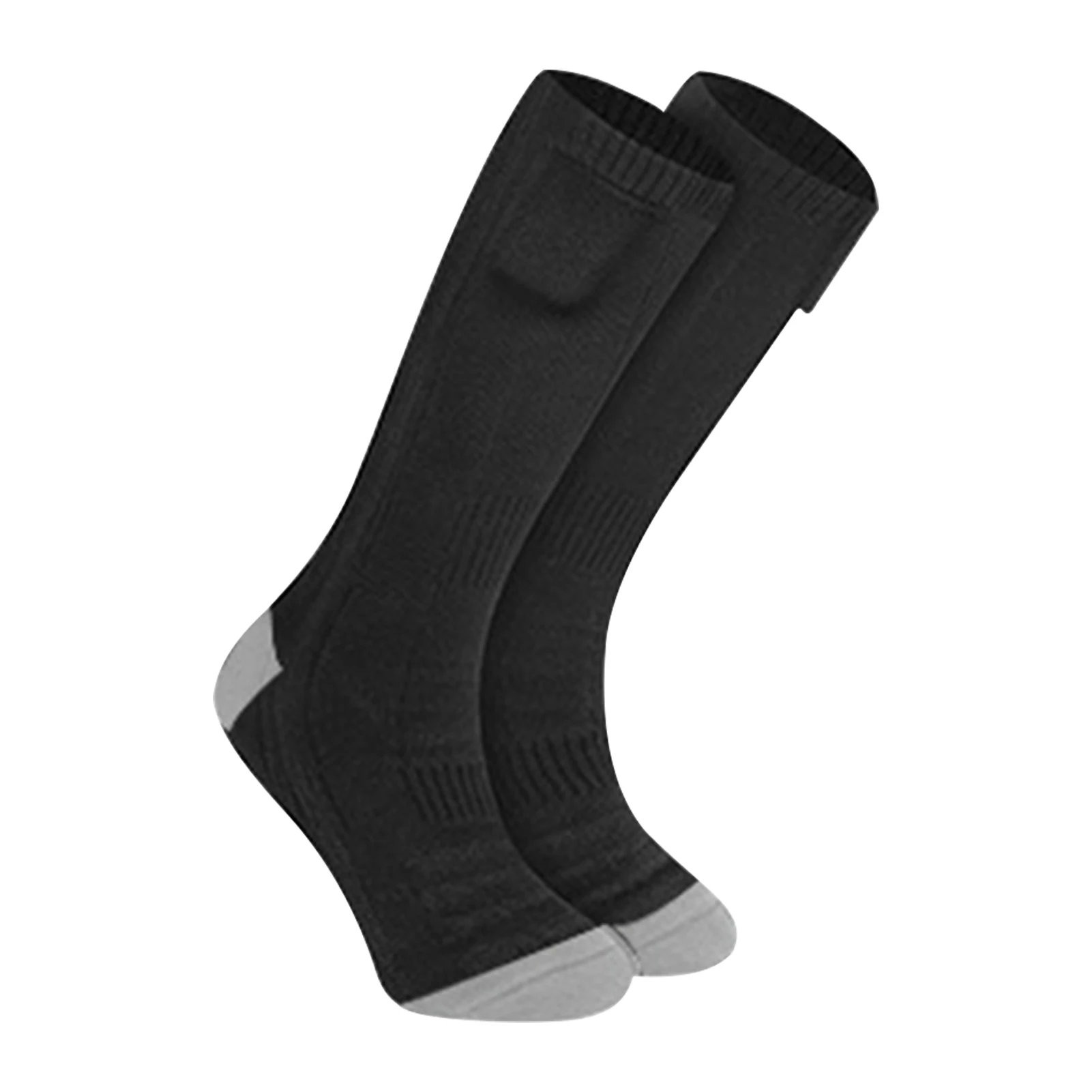 

1Pair Winter Cycling Electric Heated Socks Men Women Battery USB Charging Thermal Leg Self Heating Socks Foot Warmer Socking