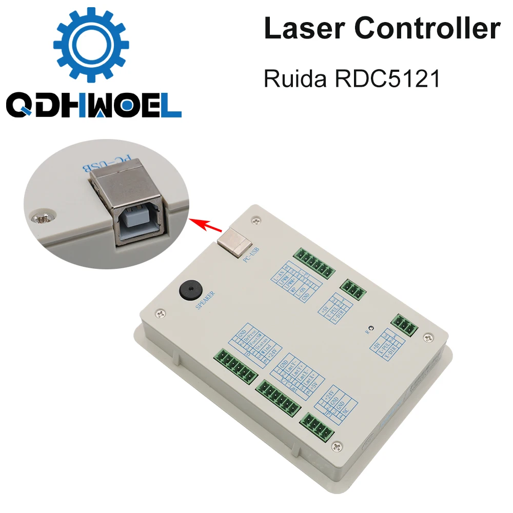 Лазерный контроллер Ruida RDC5121 Lite для Co2 лазерной гравировальная и режущая машина |