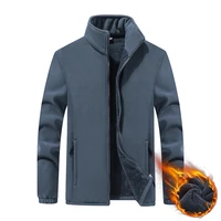2022 fleece jackets for men and women classic stand collar polyester thermal coat hunting hiking casual long sleeve apparels