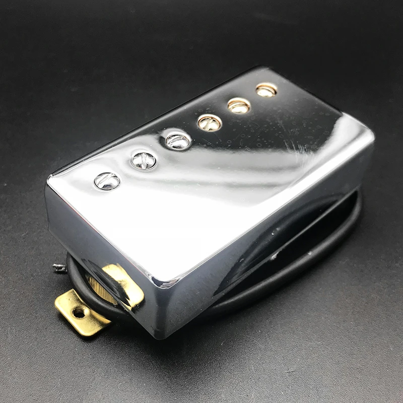 Пикап для электрогитары Humbucker хромированный наконечник моста LP с латунным