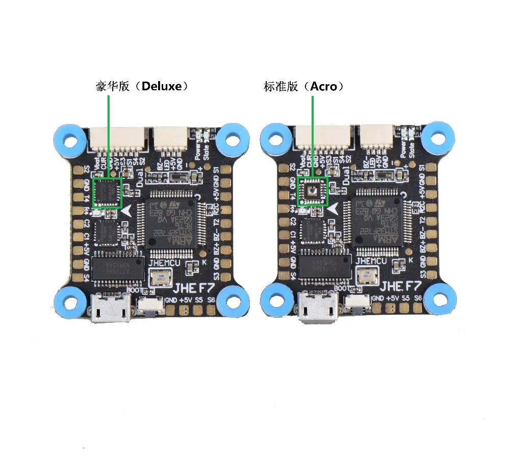 Контроллер полета AIO OSD 30 5x30 5 мм с двойным гироскопом F7 в 8 BEC и черная коробка 2 6S