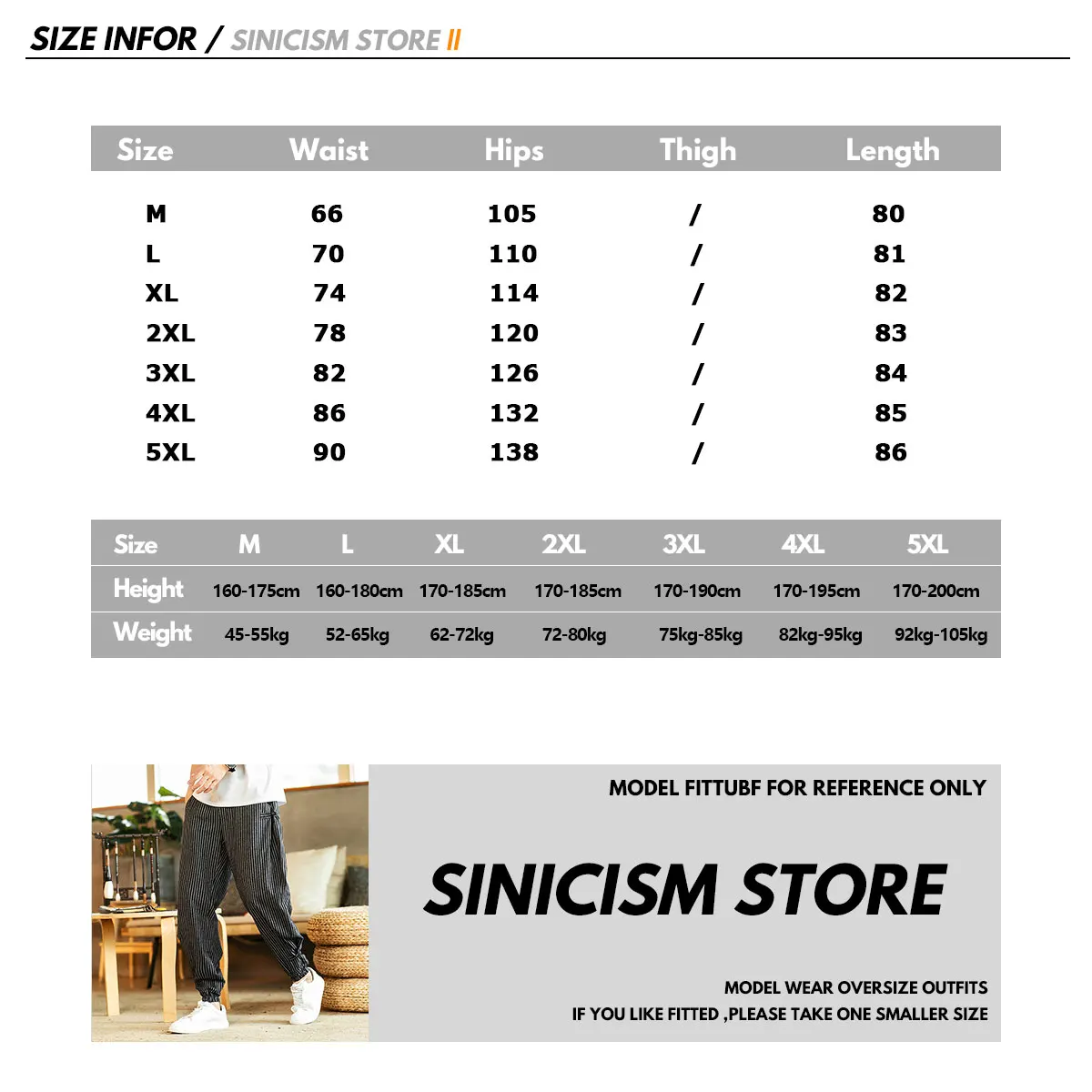 Sinicism Store мужские льняные шаровары в китайском стиле полосатые повседневные