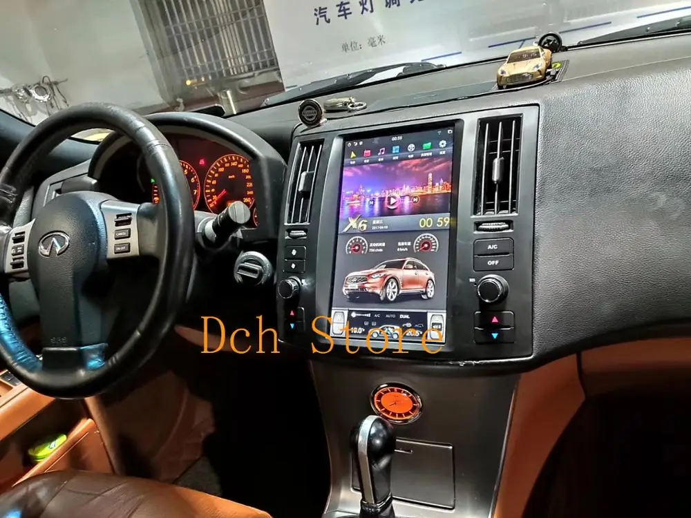 Автомобильный DVD-плеер 11 8 дюйма в стиле tesla Android 9 0 GPS-навигация для Infiniti FX FX25 FX35 FX45