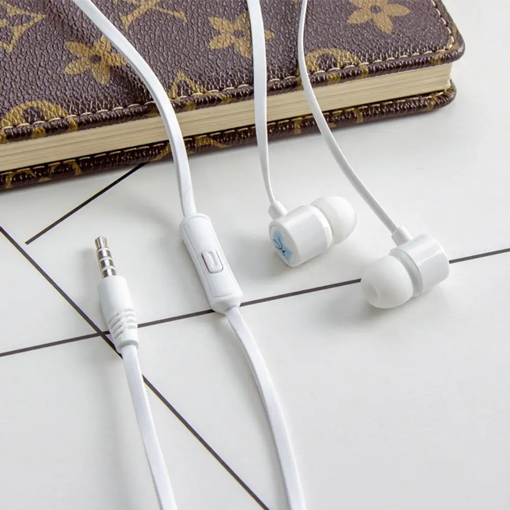 50% Off наушники мультфильм Шум снижение 3 5 мм Jack проводной In-ear спортивный наушник