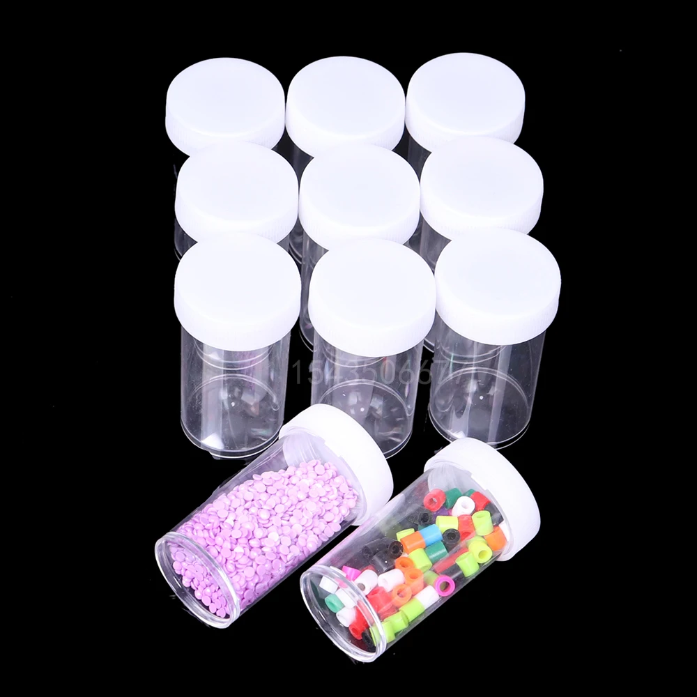 

Прозрачные бутылки для алмазной вышивки, 120 x см, 60/шт.