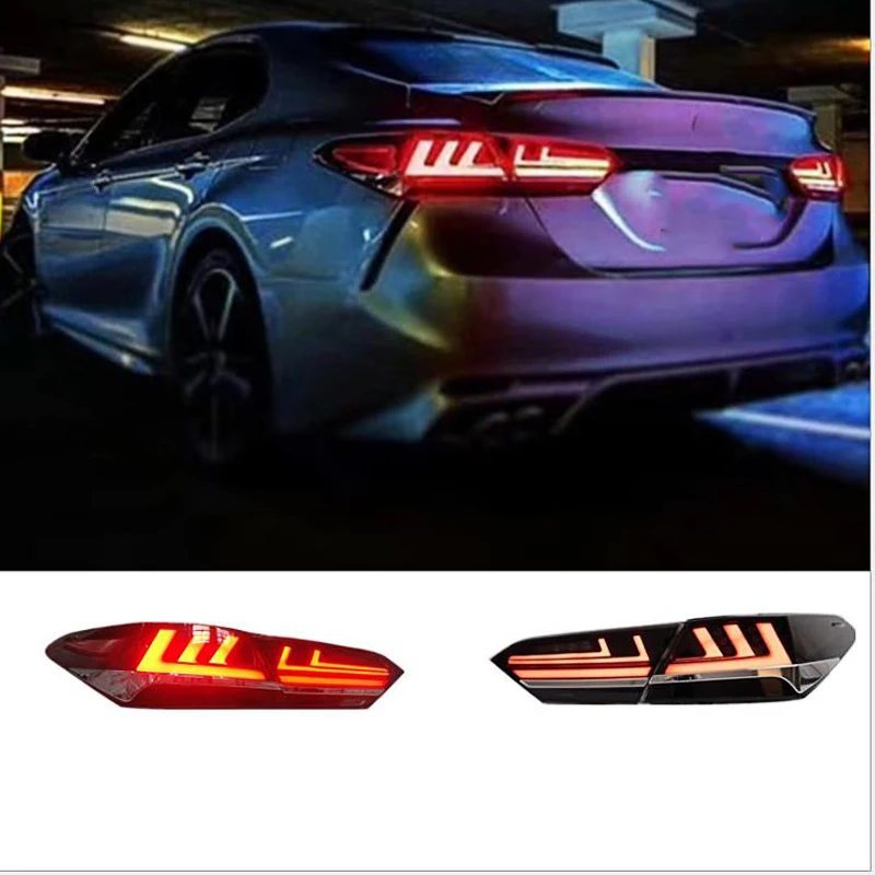 

Car LED Tail Light Assembly for Toyota Camry 8th 2018-2019 Generation Signal Light Turn Signal Brake Lamp