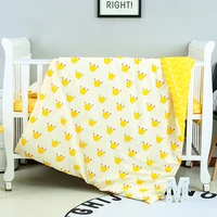 11 sizes duvet covers for baby bedding set customized size 100 cotton quilt cover for children teenagers grey crown bed linen