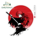 EARLFAMILY 13 см x 12,7 см мечтатель, Япония, Самурай, мечта, спиртовая наклейка JDM, водонепроницаемая графика для стайлинга автомобиля