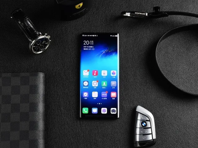 В Vivo Nex 3 4G LTE сотовые телефоны разблокированные 6,8" Plus Super Amoled 8 Гб ram 128 ГБ rom 64.0MP 44 Вт супер зарядное устройство смартфон