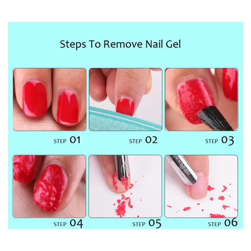 LULAA 7 шт./Набор для полировки ногтей жидкость снятия Набор взрыв гель 2 мин быстро