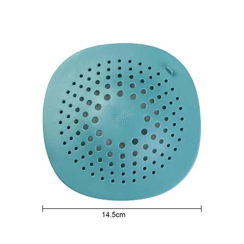 

1pcs Household Kitchen Sink Filter Shower Drain Pickup Stopper Cover Drain Bathroom Floor Anti-clogging Universal Filter Si A0V5