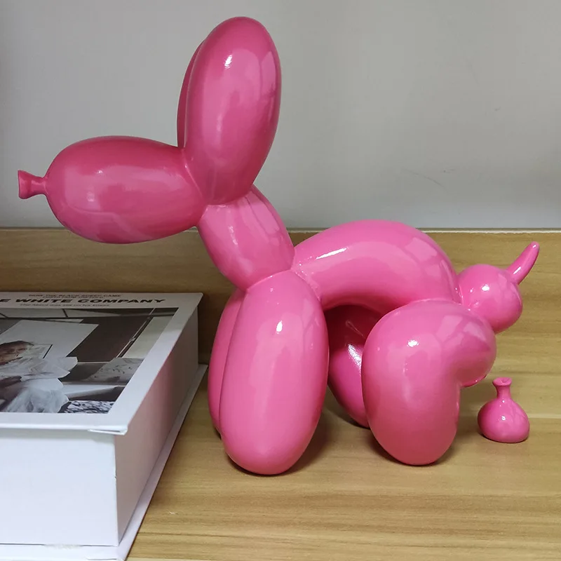 

Скандинавский поднос для собаки с воздушным шаром, Современная креативная статуя, скульптура, мебель для гостиной, украшение в форме каучук...