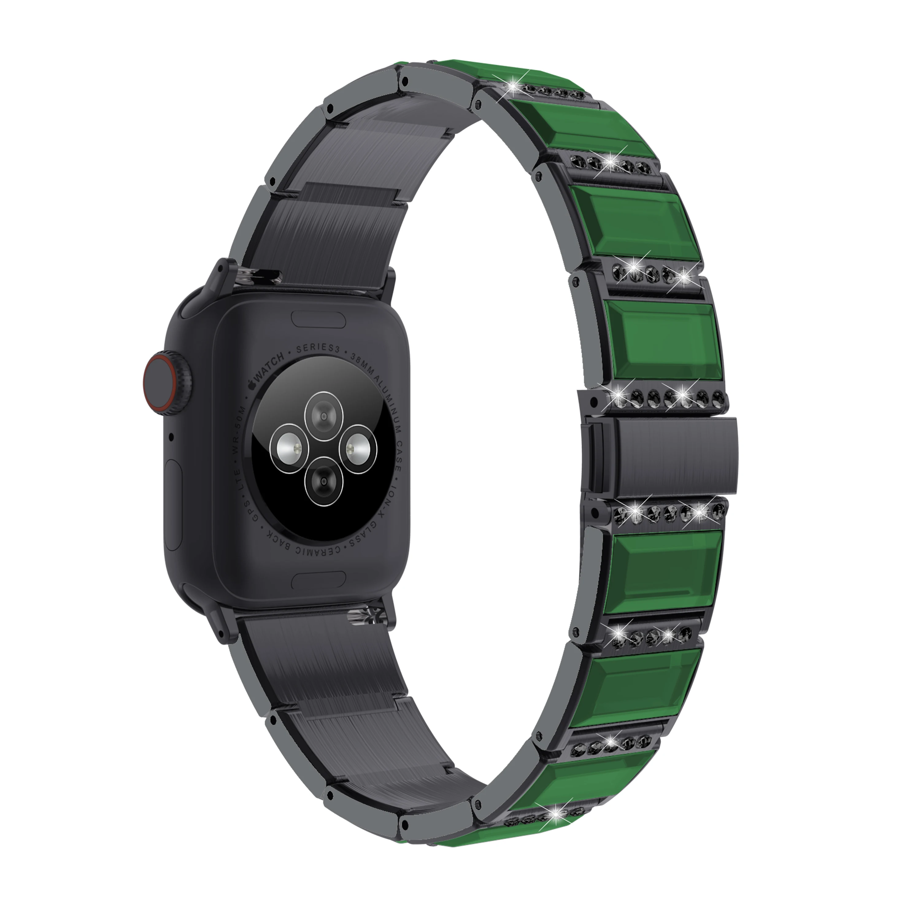 Брендовые новые Ремешки для наручных часов из нержавеющей стали Apple Watch1/2/3/4/5
