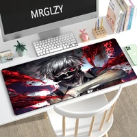 mrglzy hot sale multi size anime tokyo ghoul large mouse pad gaming peripheral 300800mm mousepad computer accessories desk mat