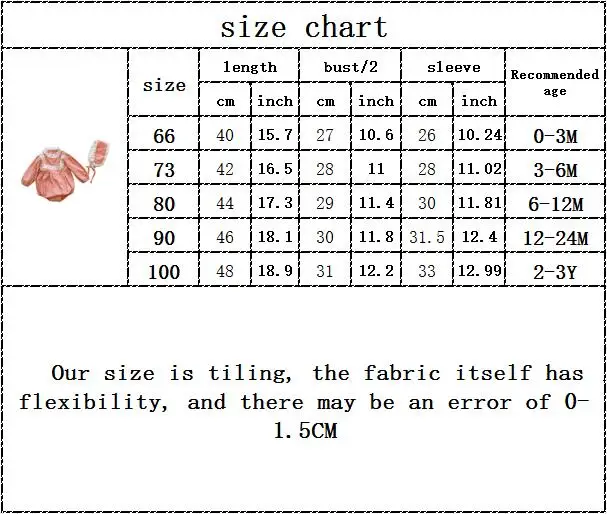 

2020 Spring Full Sleeve Outwear Jumpsuits Embroidery Flower Infant Baby Clothes Kids Newborn Bodysuits 0-3Y
