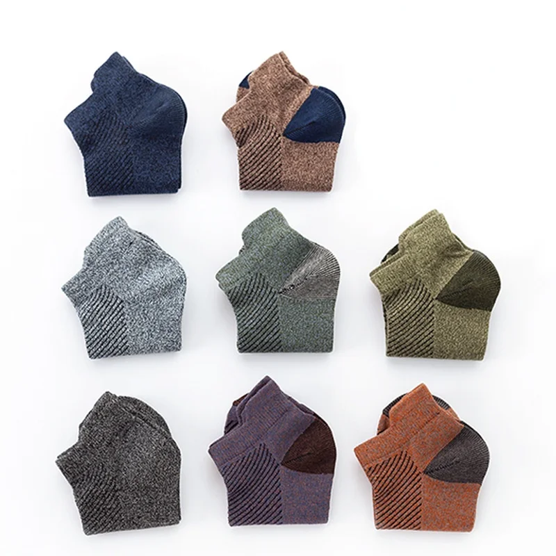 Носки мужские блестящие хлопковые повседневные дышащие сетчатые модные