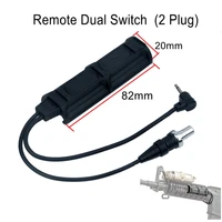 remote pressure pad dual switch 2 plug tactical scout light led rifle flashlight weapon light hunting accessory