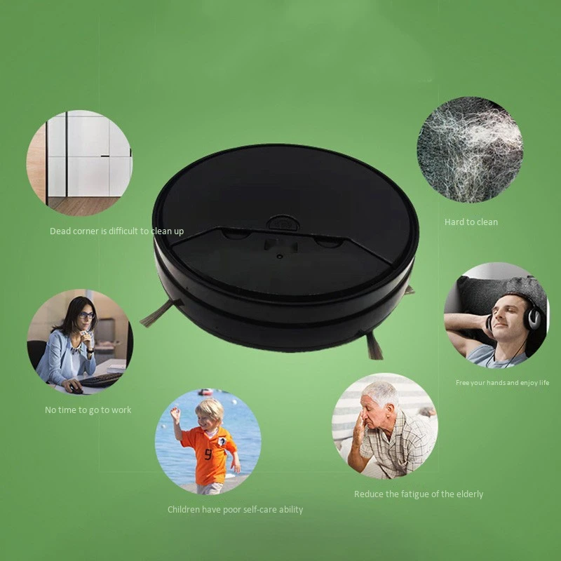 Три-в-одном Полный Интеллектуальный подметальный робот-пылесос с дистанционным