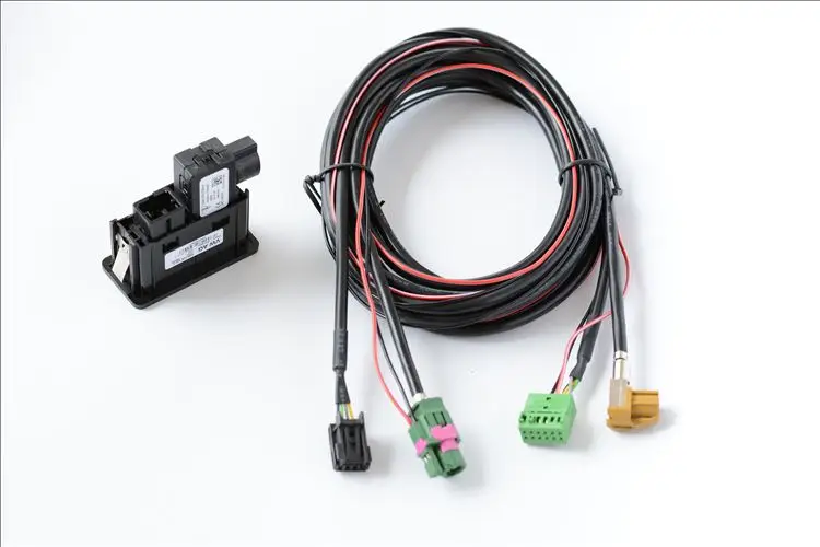 MIB2 CarPlay USB AUX переключатель MDI AMI адаптер штепсельная вилка Жгут кабеля для V.W Golf 7 MK7