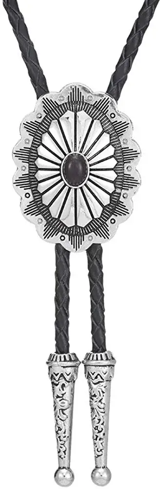 Черный солнце овальной формы натуральный камень Американский ковбойский