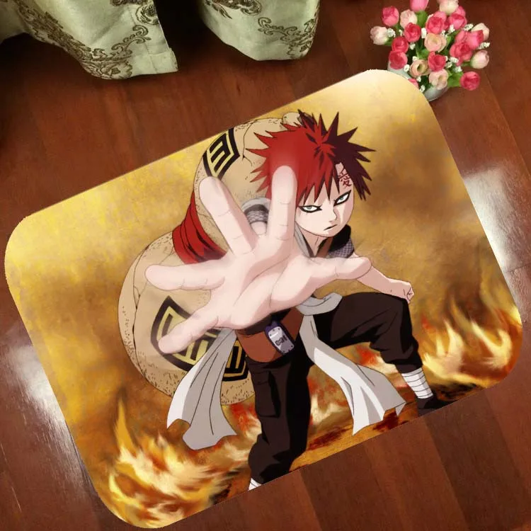 

Коврики Нескользящие коврики мультфильм японское аниме ниндзя Хокаге набивным рисунком ковер коврик в ванную комнату двери Гостиная