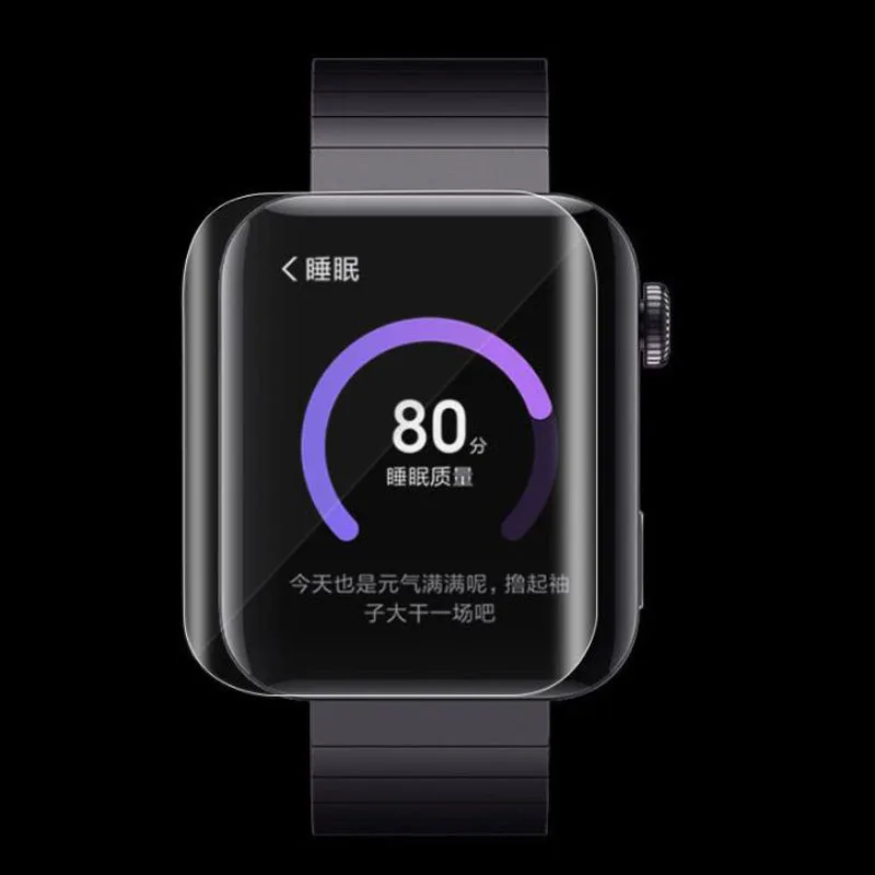 5pcs soft tpu clear smartwatch protective film guard for xiaomi mi smart watch sport wristwatch full screen protector cover free global shipping
