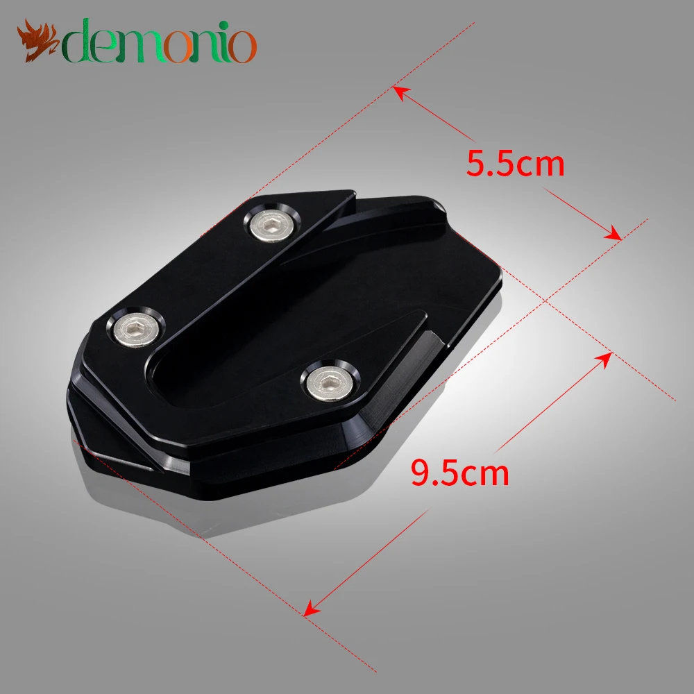 

For YAMAHA YZFR3 2015-2020 YZFR25 2013-2018 YZF R3 R25 CNC Kickstand Foot Small Foot Side Stand Extension Enlarger Pad Support