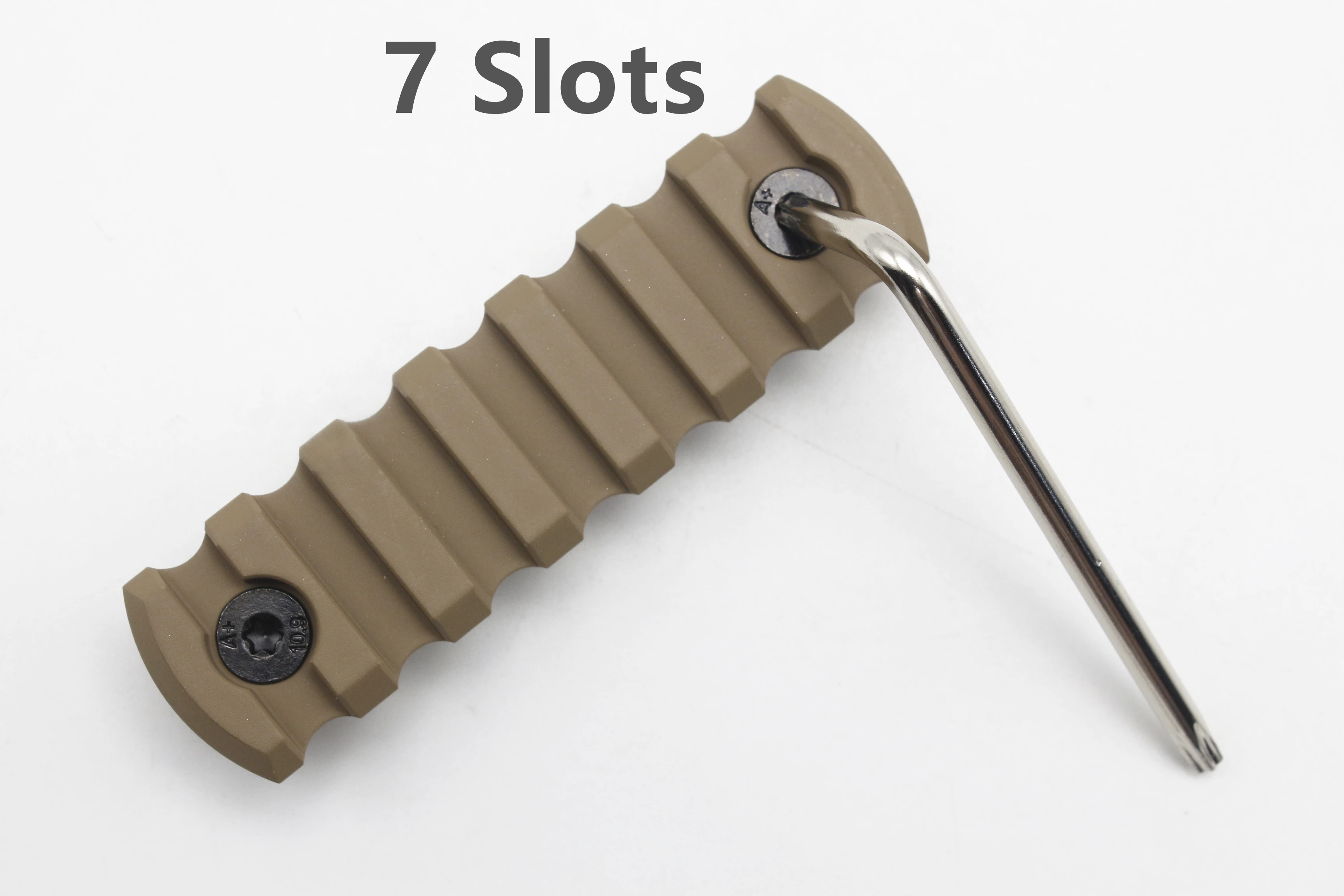 7 слотов Алюминиевый Keymod / M lok рельсовые секции сегментный Пикатинни/система