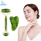 Массажер Beemyi нефритовый для ухода за кожей лица