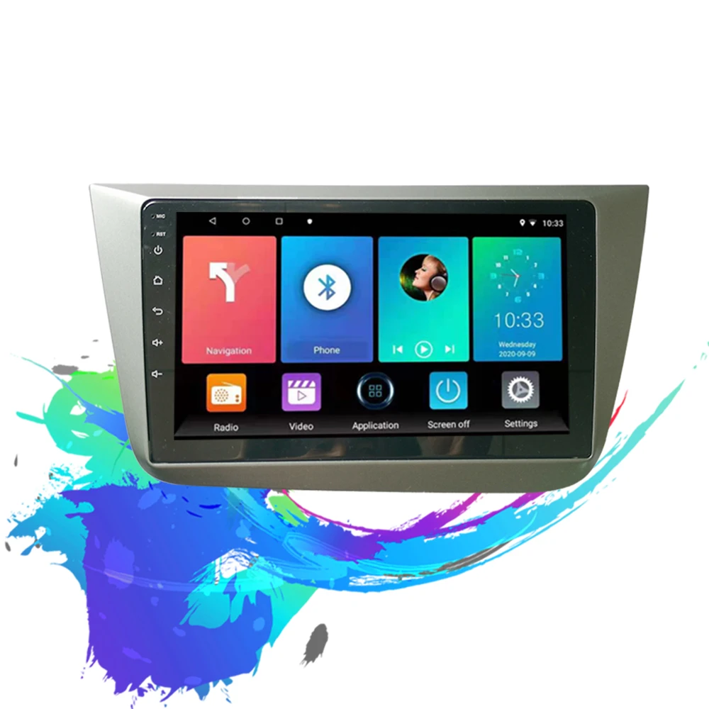 

Eastereggs 9" 2 Din Android Car Radio For Seat Altea 2004-2015 Toledo 2004-2009 WIFI GPS Navigation FM BT Car Multimedia Player