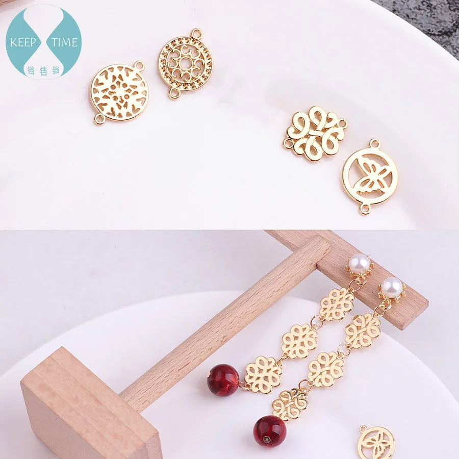 DIY серьги аксессуары сплав двойной висячий китайский галстук-бабочка браслет