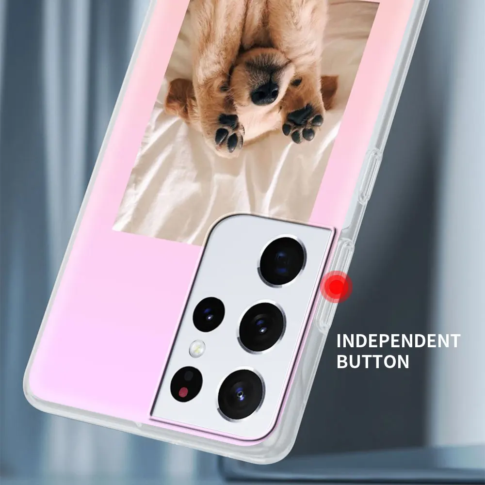 

Silicone Phone Case For Samsung Galaxy S21 Ultra S20 FE 5G S10e S10 S9 S8 S20 Plus S7 Cute Cat Dog Animal Back Cover Coque Funda