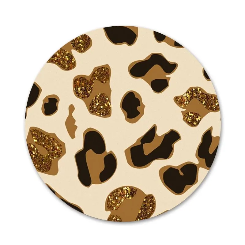 58 мм модные значки с тигром и леопардовым принтом в виде пантеры украшения броши