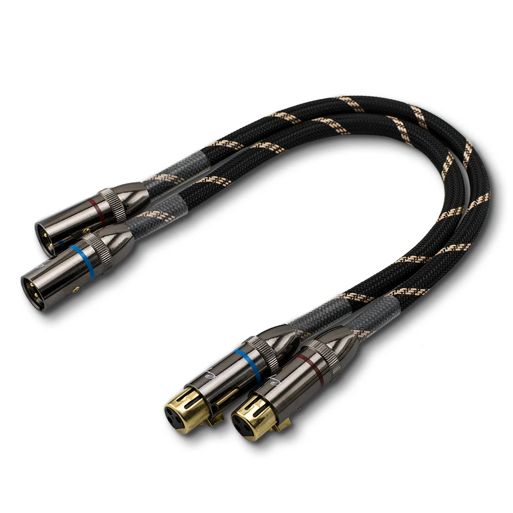 Cayin CS-6XLR XLR сбалансированный Hi-End аудио кабель сигнала по индивидуальному заказу для Cayin IHA-6 & IDAC-6MK2