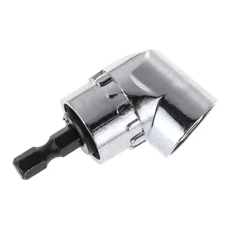 

105 Degree Angle Screw Driver Socket Holder Adapter Adjustable Bits Nozzles for Screwdriver Bit Right Angle Head Screwdrivers