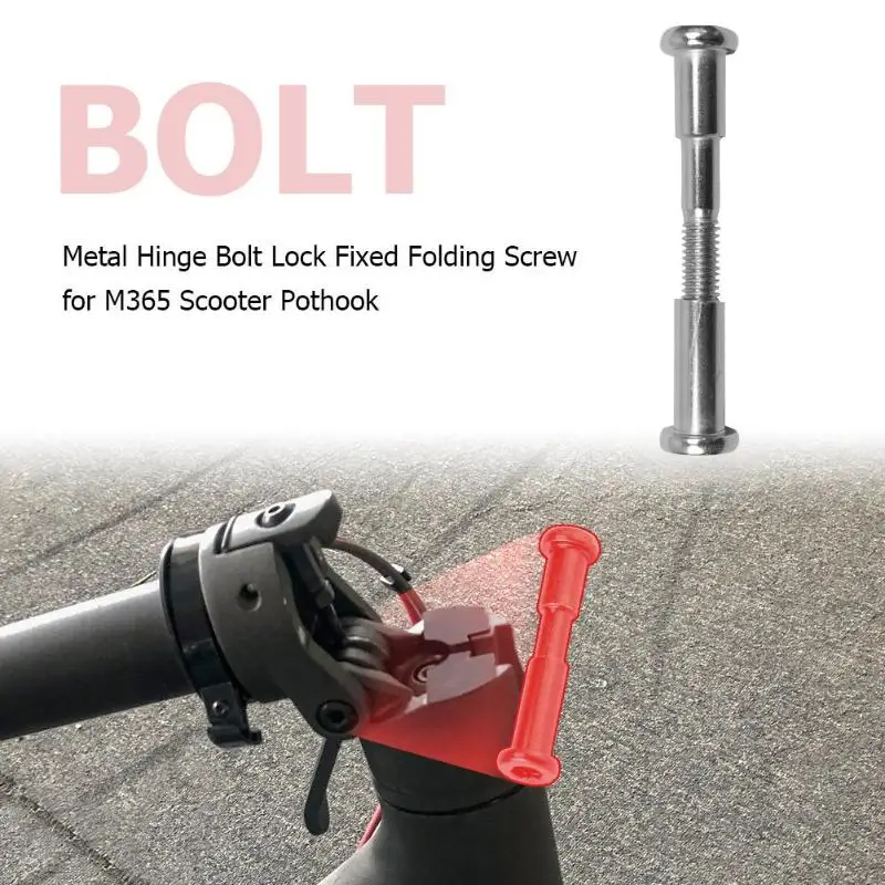 

M365 Electric Scooter Screw Replacement Part Metal Hinge Bolt Lock Fixed Folding Operation Simple and Use Conveninently