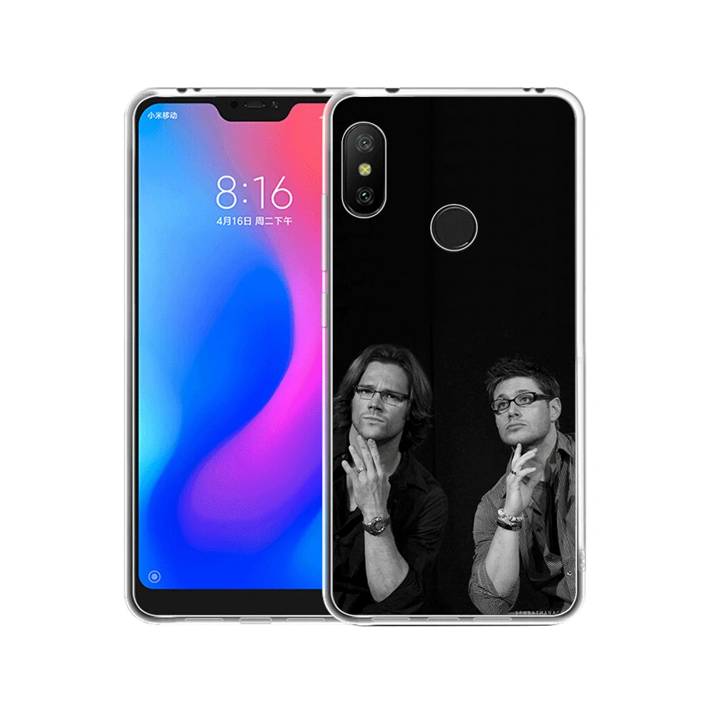 Мобильный телефон чехол для Xiaomi Redmi Note 4 4X 3 5 6 7 Pro 5A Жесткий Чехол Supernatural Jared Padalecki