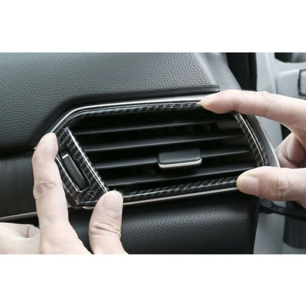 

3pcs Console Air Outlet Vent Trim DIY Decor For Honda Accord 2018-2020