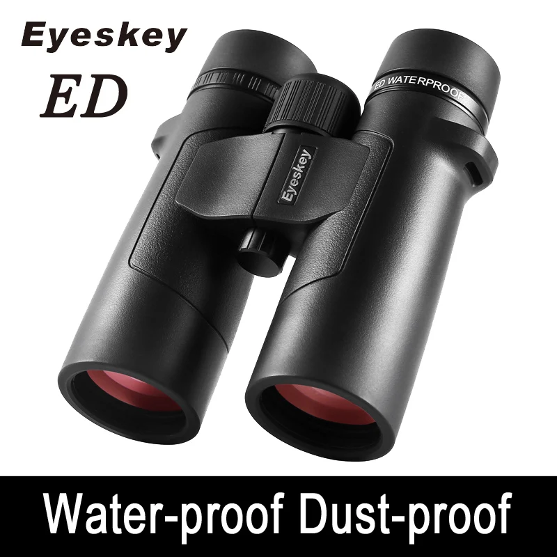 Бинокль Eyeskey ED высокой мощности 10X42 IPX8 водонепроницаемая призмовая оптика Bak4