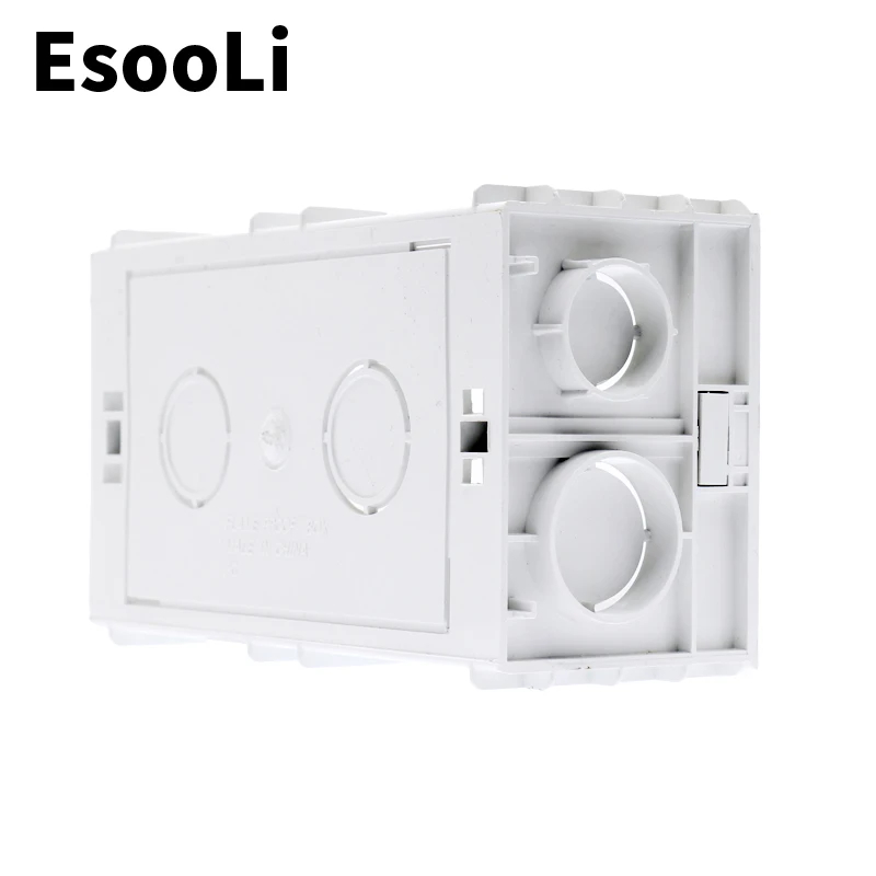 Внутренняя кассета EsooLi распределительная коробка для монтажа в стену белая