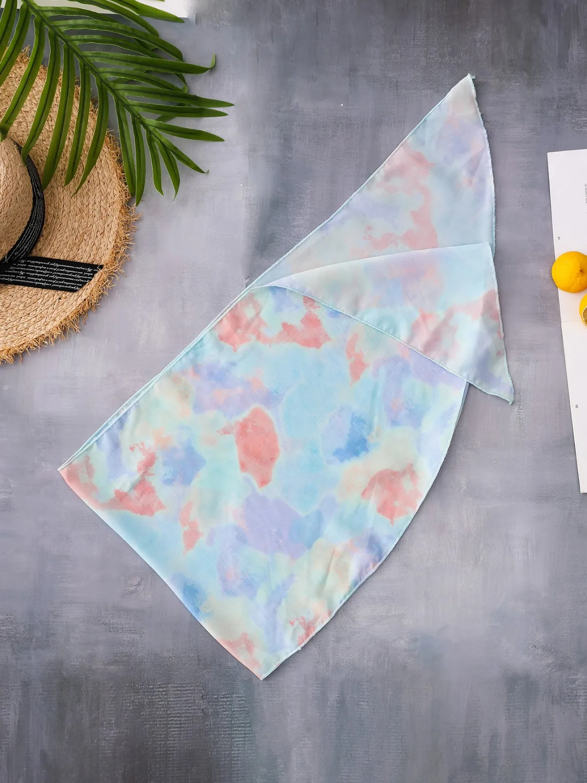 

Women Bikinis 2021 Mujer Tie-dye Print Brazil Bikini Swimwear Pinkbabi Beachwear Silk Scarf Mesh Smock Skirt Ropa Mujer Biquini