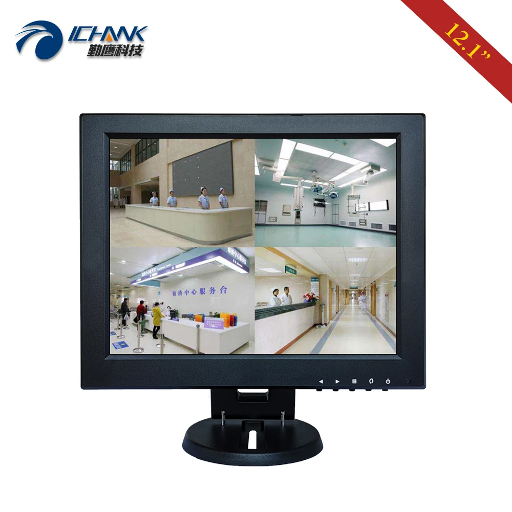 ZB120JN B4V1/12 &quotдюймов 800x600 HD Четыре BNC VGA сплит экрана дистанционное управление